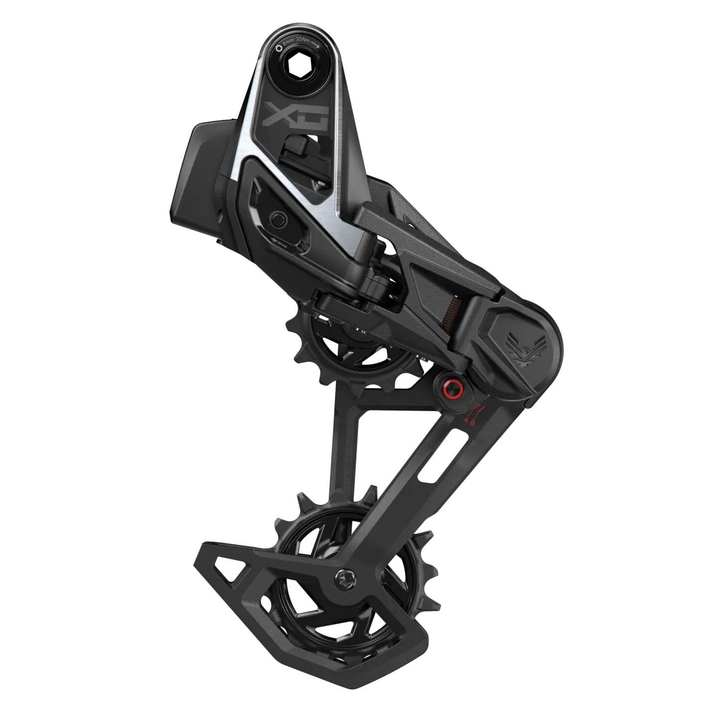 SRAM X0 Eagle AXS 10-52T Bakväxel, Black/Silver