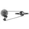 SRAM X0 T-type Eagle V2 Axs Cykelkomponentgrupp, Black, 175mm 32t, 10-25t