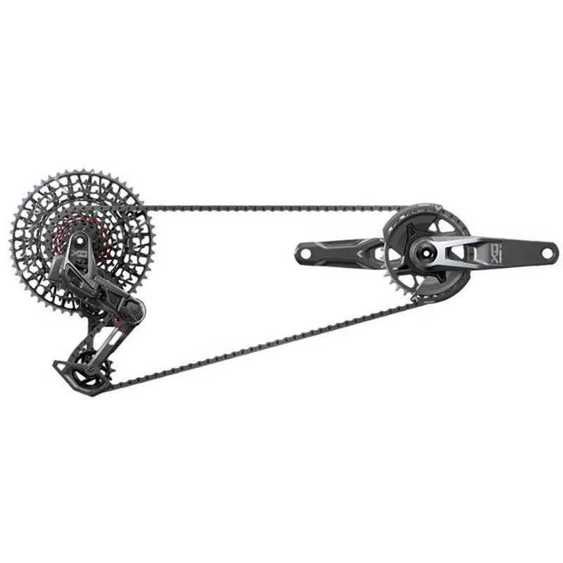 SRAM X0 T-type Eagle V2 Transmission Axs Cykelkomponentgrupp, Multicolor, One Size SRAM X0 T-type Eagle V2 Transmission Axs Cykelkomponentgrupp, Multicolor, One Size