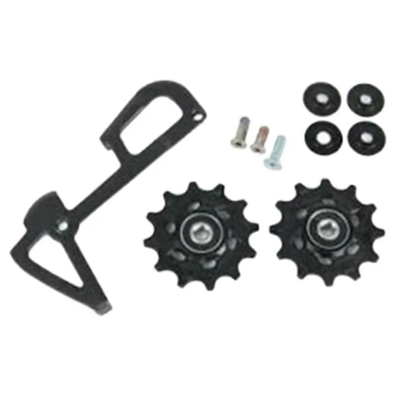 SRAM X01 Dh Jockeyhjulsystem, Black, One Size SRAM X01 Dh Jockeyhjulsystem, Black, One Size