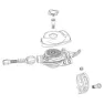 SRAM X01 Dh Right Black Shift Lever Trigger Cover Kit Täcklock, Black, One Size