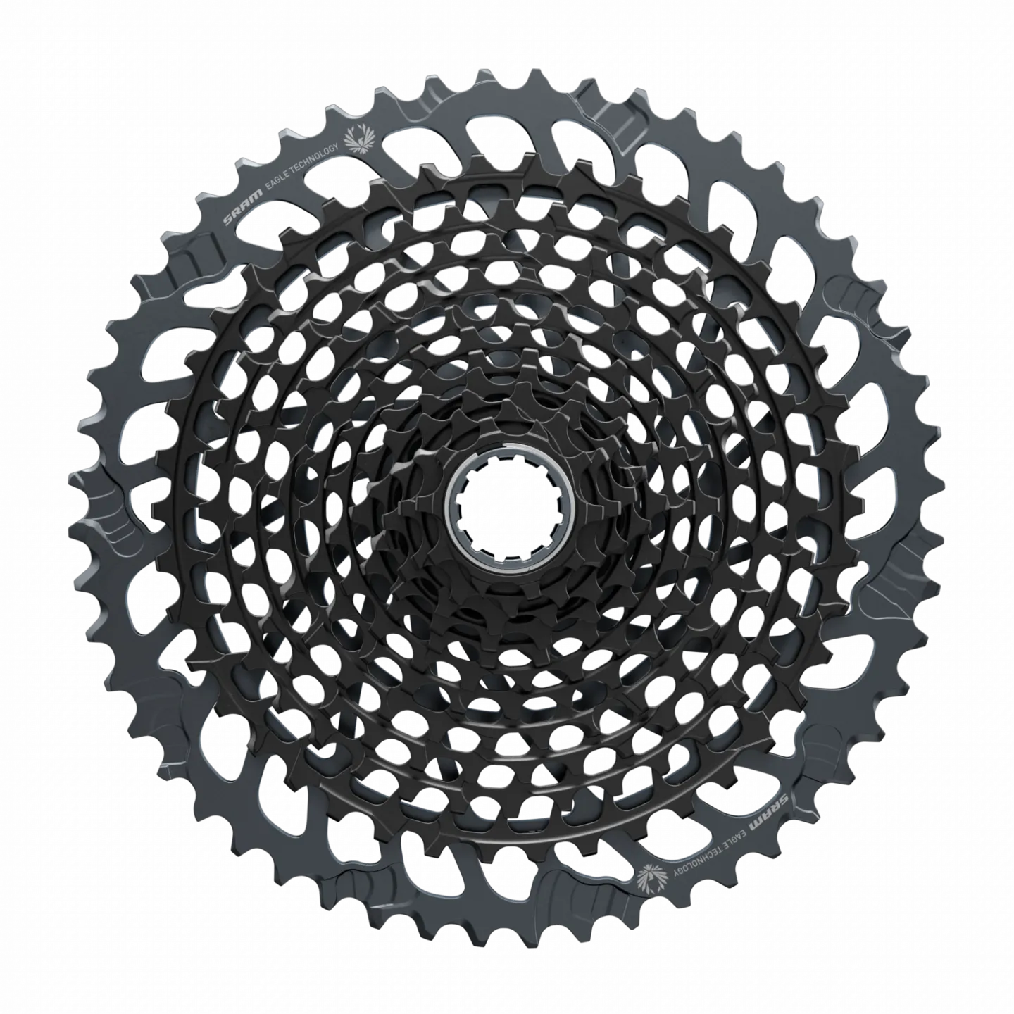 SRAM X01 Eagle XG-1295 10-52 Kassett, Black, 10-52t