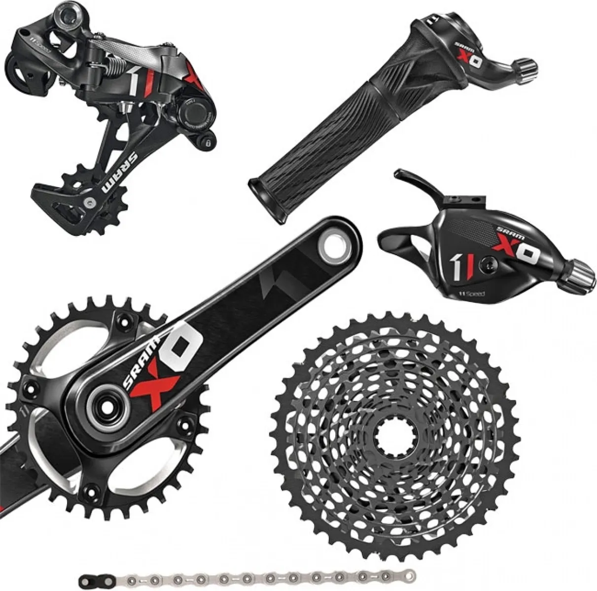SRAM X01 Trigger Röd GXP grupp SRAM X01 Trigger Röd GXP grupp