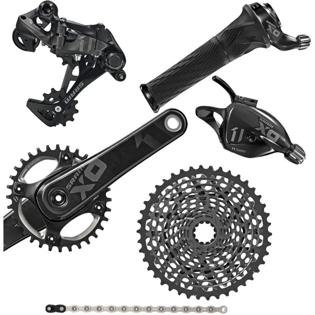 SRAM X01 Trigger Svart BB30 grupp SRAM X01 Trigger Svart BB30 grupp