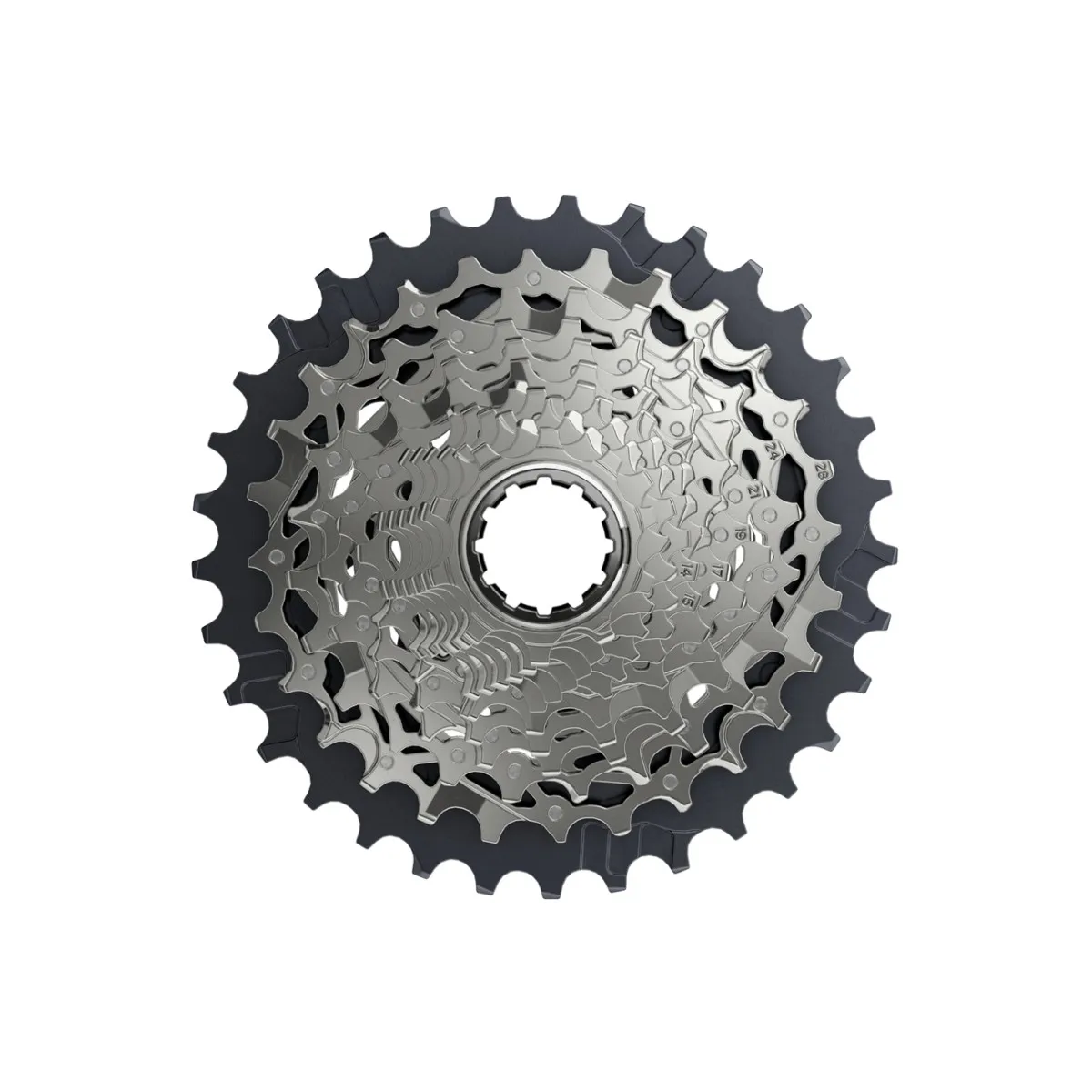SRAM XG 1270 12V Cassette, Silver Force, 10-28 SRAM XG 1270 12V Cassette, Silver Force, 10-28