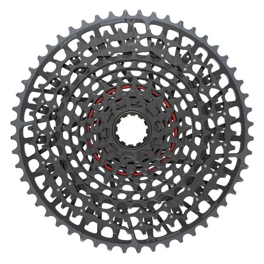 SRAM Xs 1295 T-type Kassett, Black, 11s, 10-52t