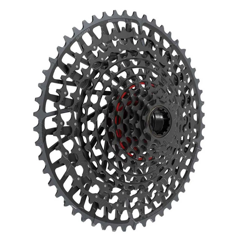 SRAM Xs 1295 T-type Kassett, Black, 11s, 10-52t
