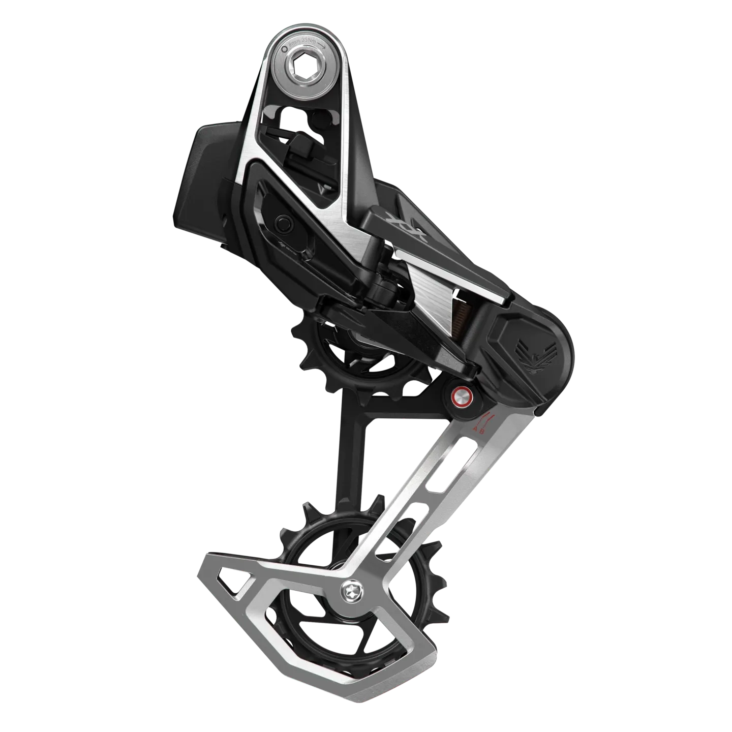 SRAM XX Eagle AXS 10-52T Bakväxel, Black /Silver (battery not included)