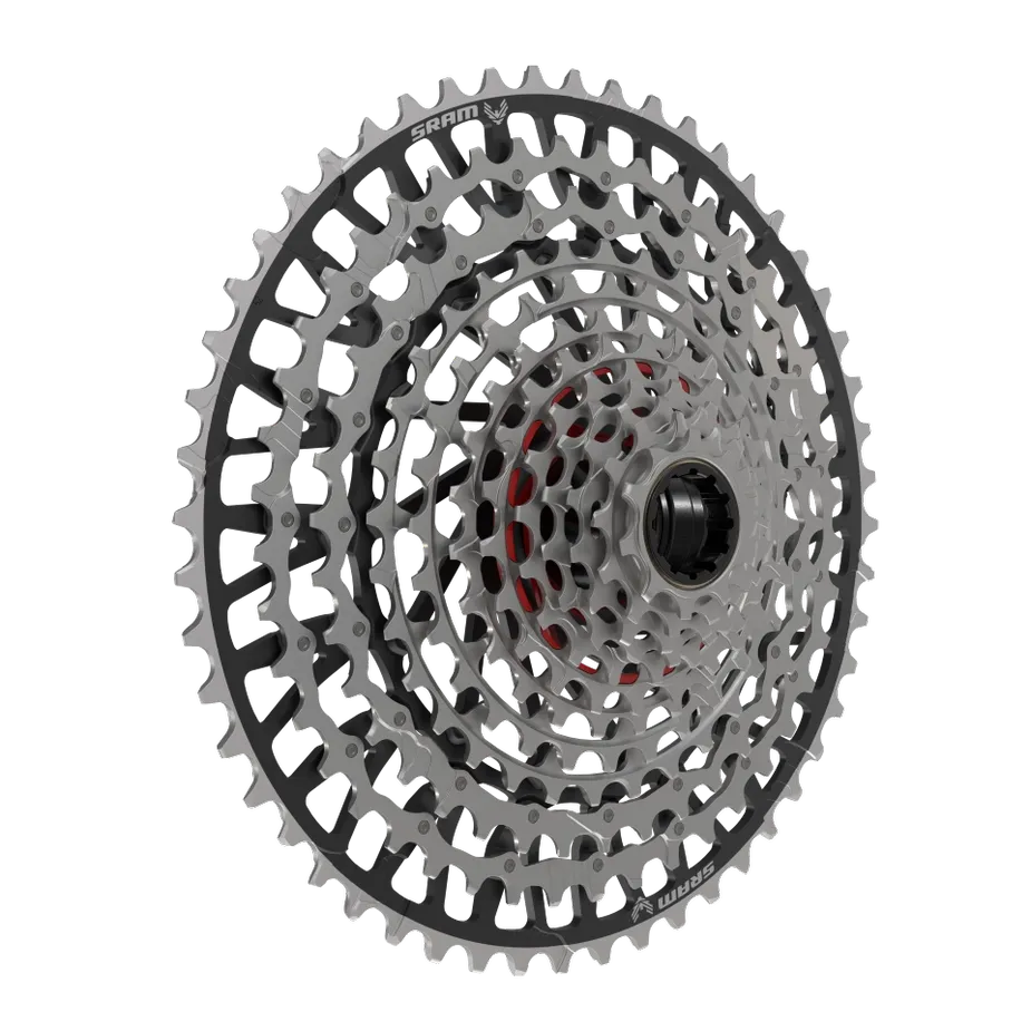 SRAM XX Eagle XS-1297 10-52 Kassett, Black/Silver