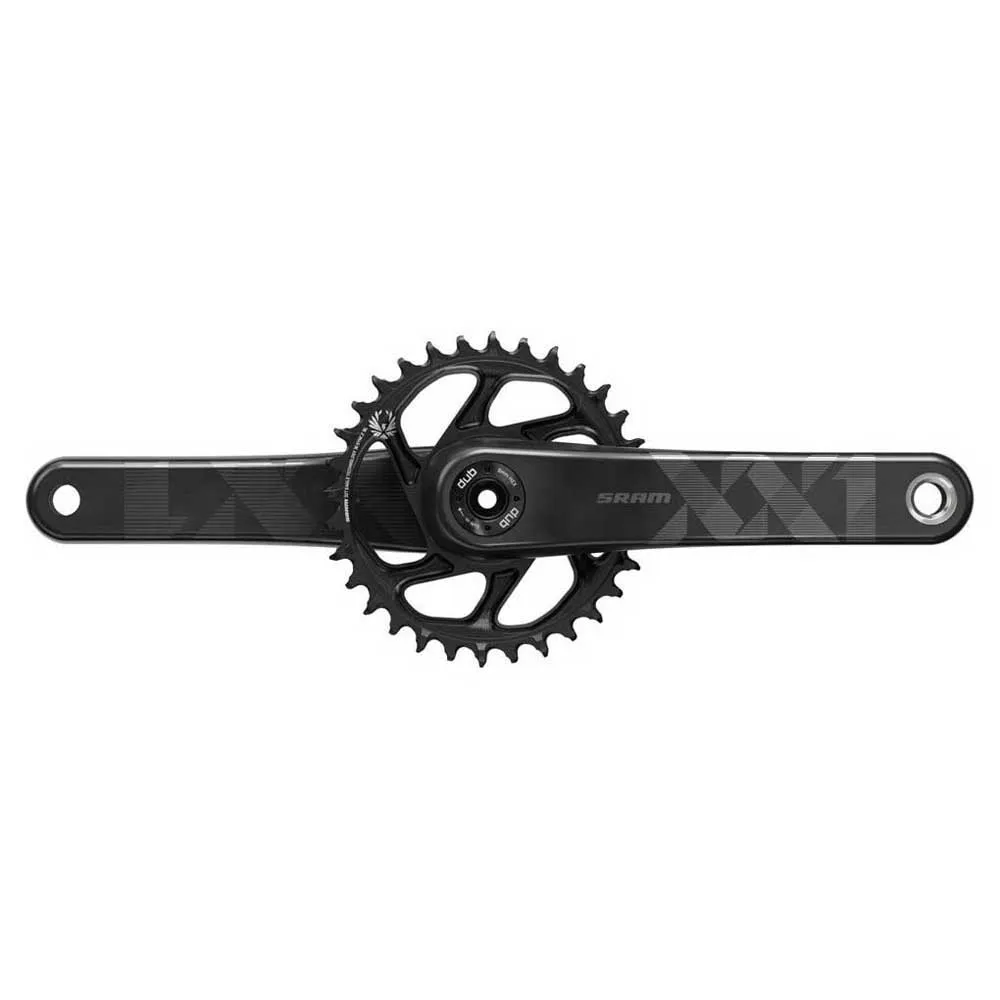 SRAM Xx1 Eagle Vevparti, Black, 175mm, 34t