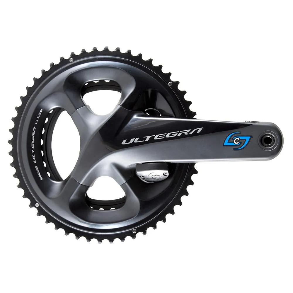 Stages Cycling Power R Shimano Ultegra R8000 Vevparti Med Effektmätare, Black, 175mm, 52-36t