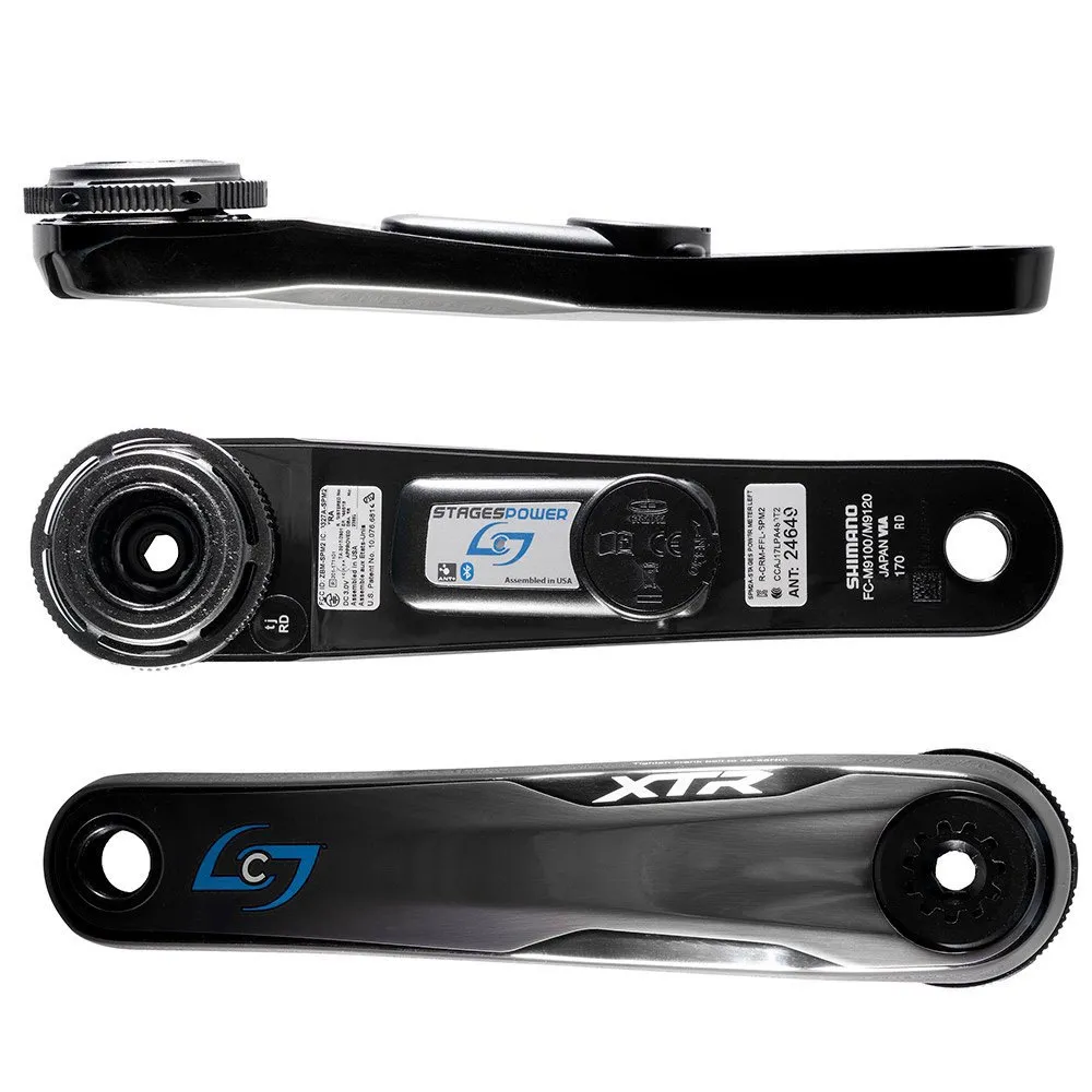 Stages Cycling Shimano Xtr M9100/m9120 Vänster Vevarm Med Effektmätare Stages Cycling Shimano Xtr M9100/m9120 Vänster Vevarm Med Effektmätare