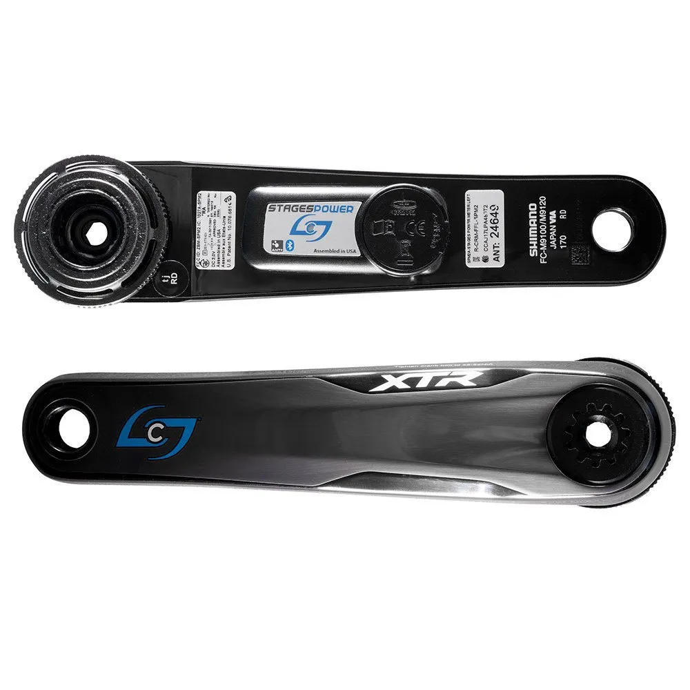 Stages Cycling Shimano Xtr M9100/m9120 Vänster Vevarm Med Effektmätare Stages Cycling Shimano Xtr M9100/m9120 Vänster Vevarm Med Effektmätare