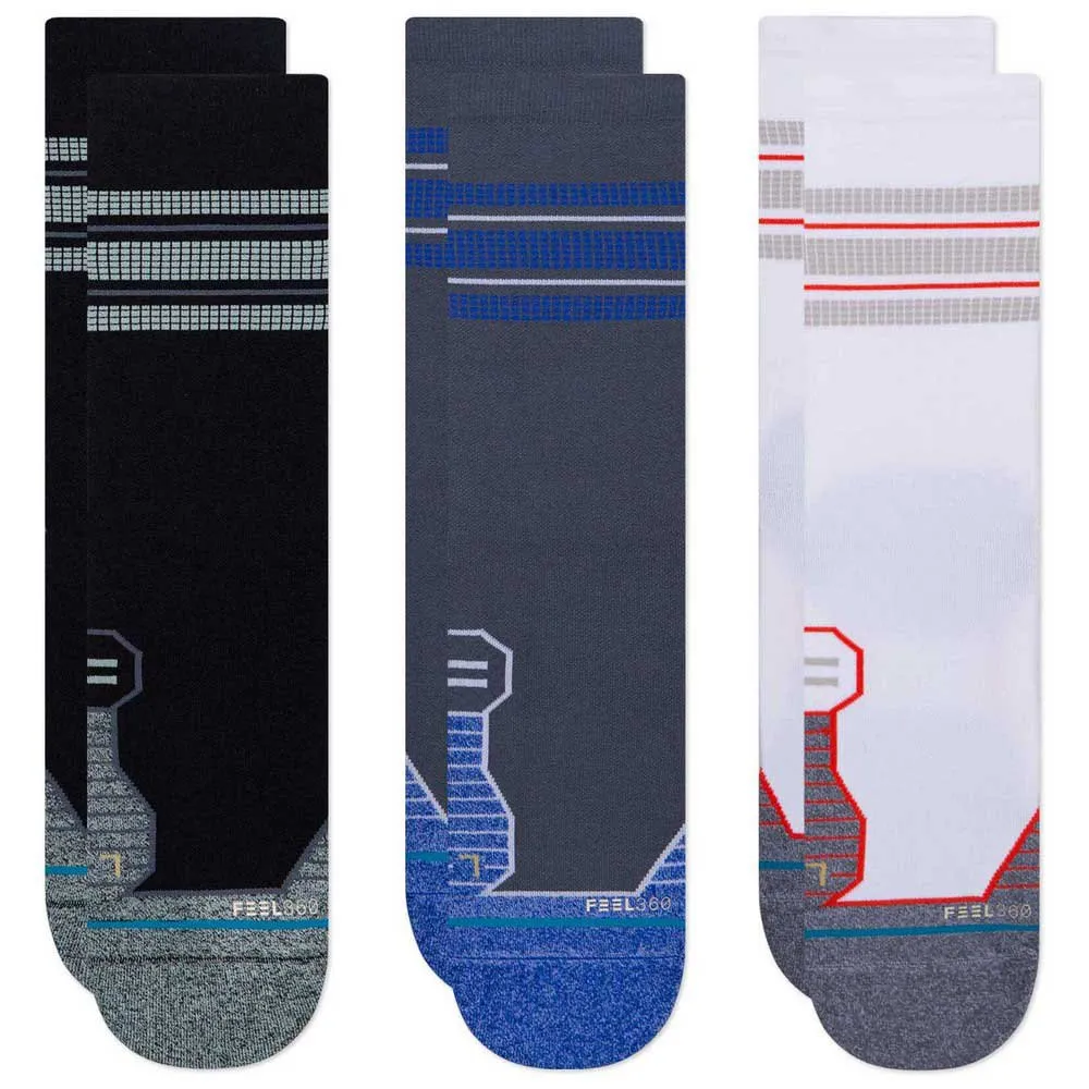 Stance Manor Strumpor 3 Par male, Multi