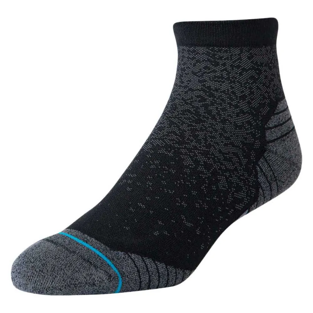 Stance Run St Quarter Korta Strumpor female, Black