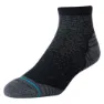 Stance Run St Quarter Korta Strumpor female, Black