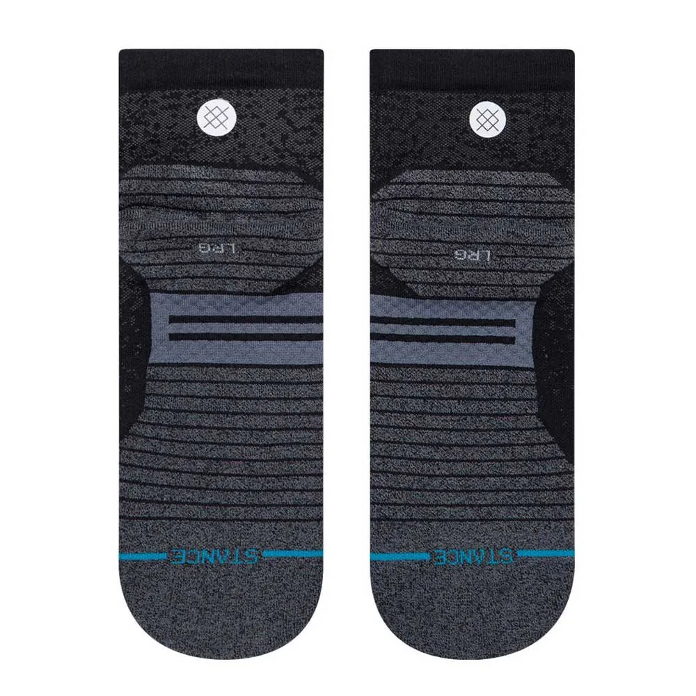 Stance Run St Quarter Korta Strumpor female, Black