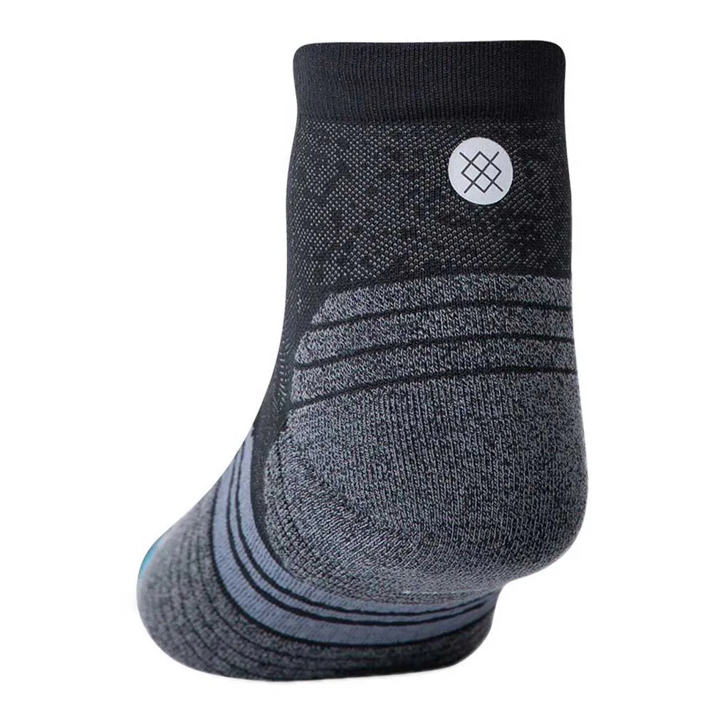 Stance Run St Quarter Korta Strumpor female, Black