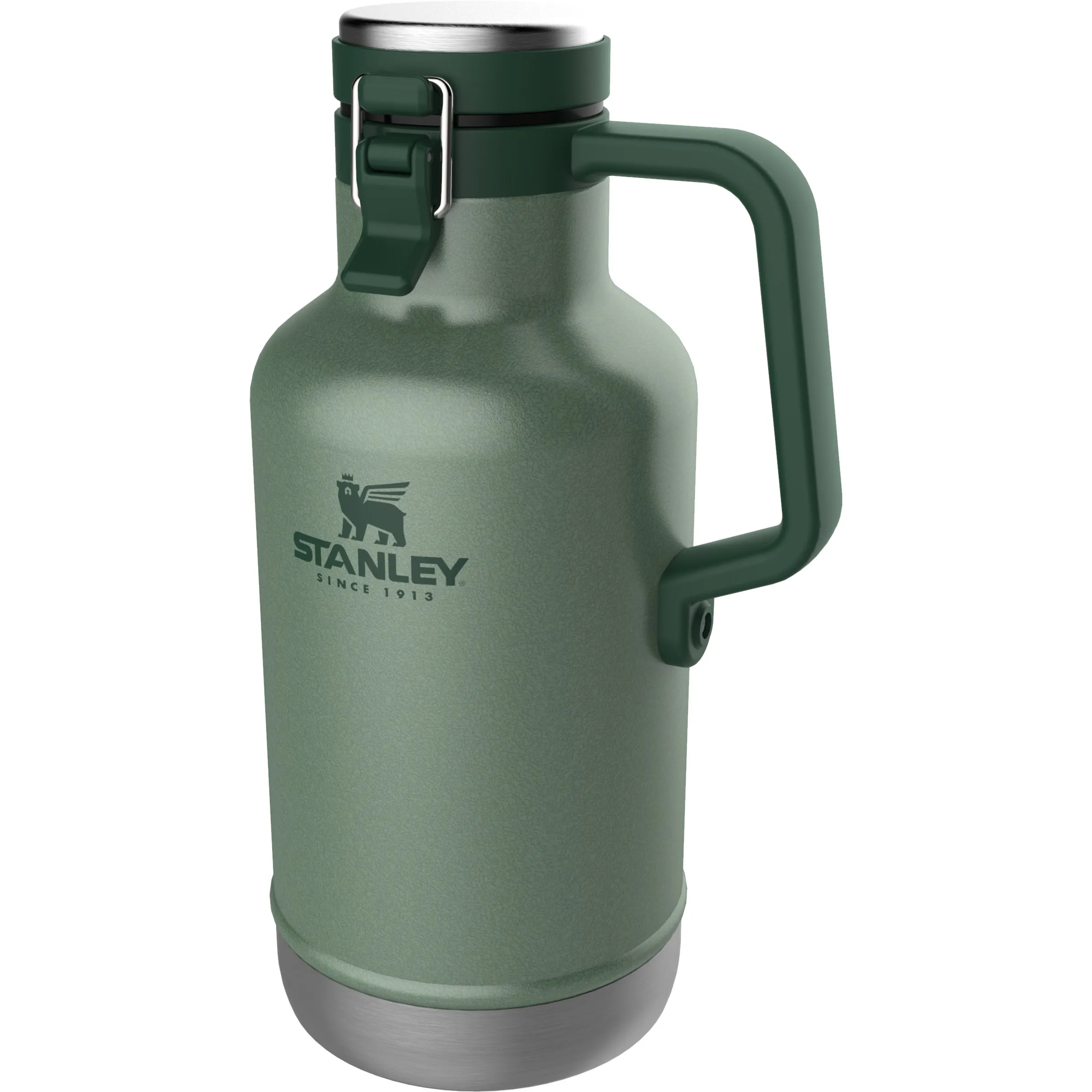 Stanley Classic Beer Growler, Hammertone Green, One Size