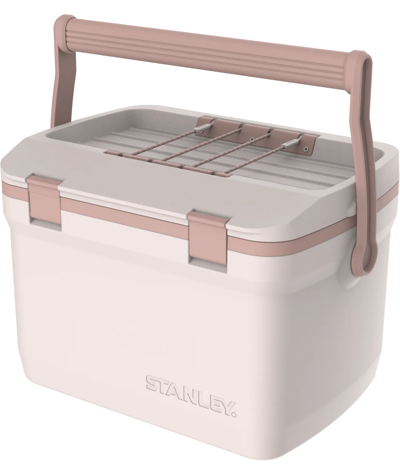 Stanley Easy-Carry Outdoor Cooler, Rose Quartz, 15.1L Stanley Easy-Carry Outdoor Cooler, Rose Quartz, 15.1L
