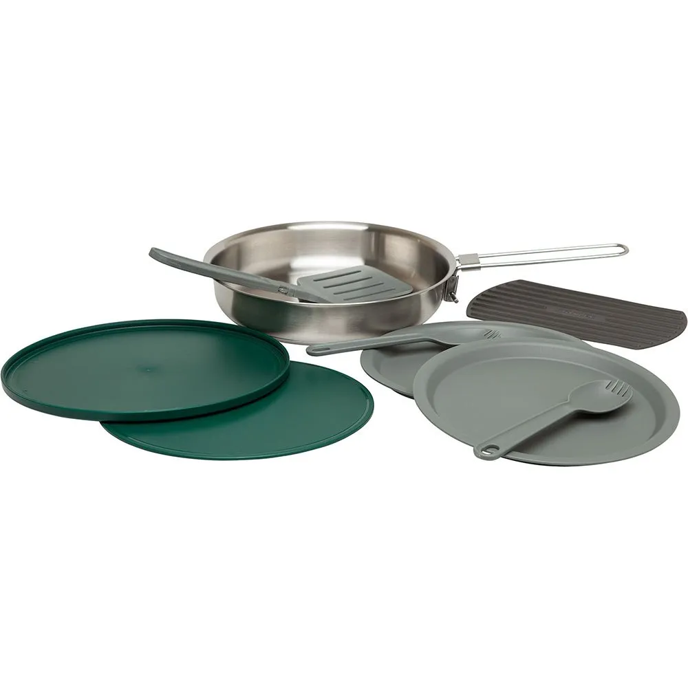 Stanley Matlagningsset + Stekpanneäventyr 18.4 Cm, Silver, One Size