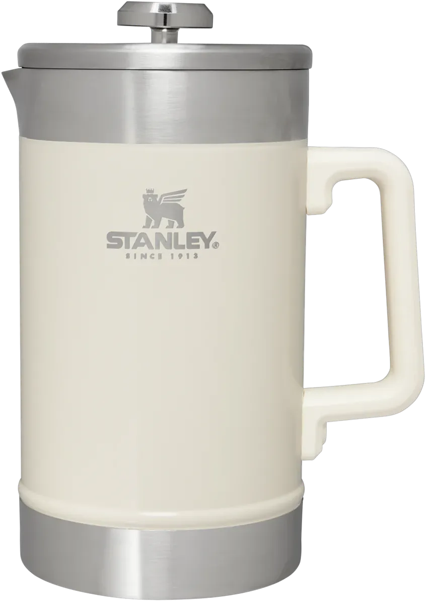 Stanley Stay-Hot French Press, Cream Gloss, 1.4L