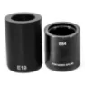 Stans E-sync/neo 12x142/148/157 Ta Cl Disc Shimano Micro Spline Baknav ändkapslar, Black, One Size