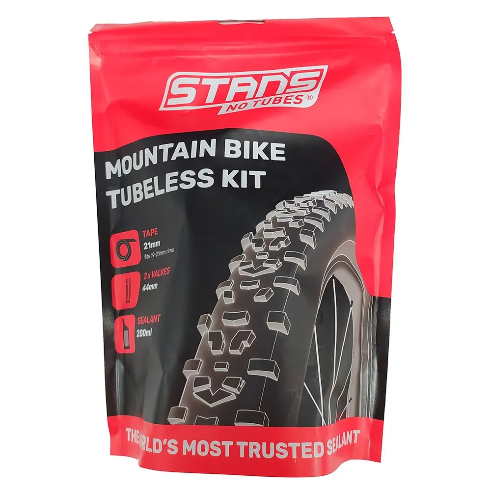 Stans Mtb Tubeless Reparationssats, Black, 21mm + 2 x 44mm + 200ml Stans Mtb Tubeless Reparationssats, Black, 21mm + 2 x 44mm + 200ml