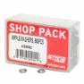 Stans Nippelbricka 50 Enheter, Silver, One Size