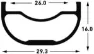 Stans NoTubes ZTR Arch MK3 27.5" Framhjul
