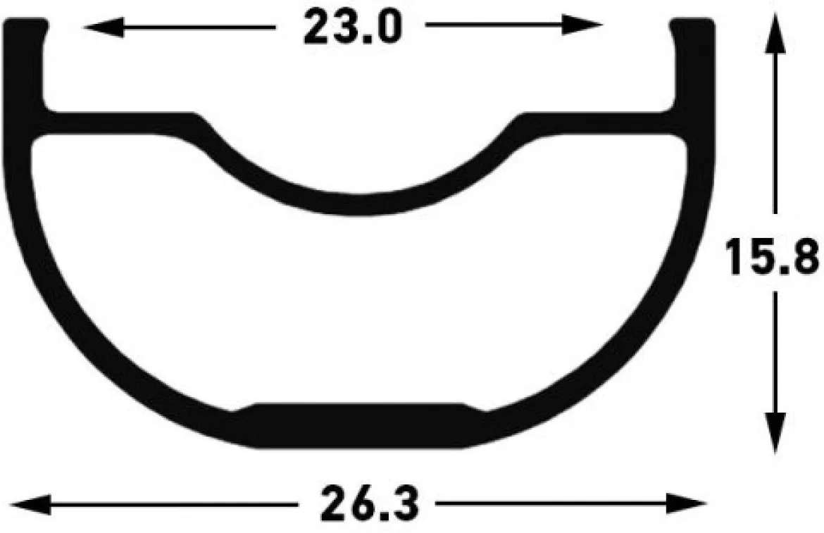 Stans NoTubes ZTR Crest MK3 27.5" Framhjul