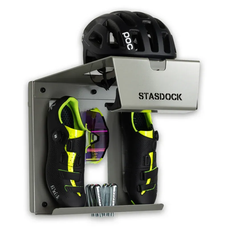 Stasdock cykelförvaring Deep, Silver