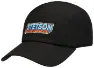 Stetson 5-Panel Stacked Letters Cap, Black