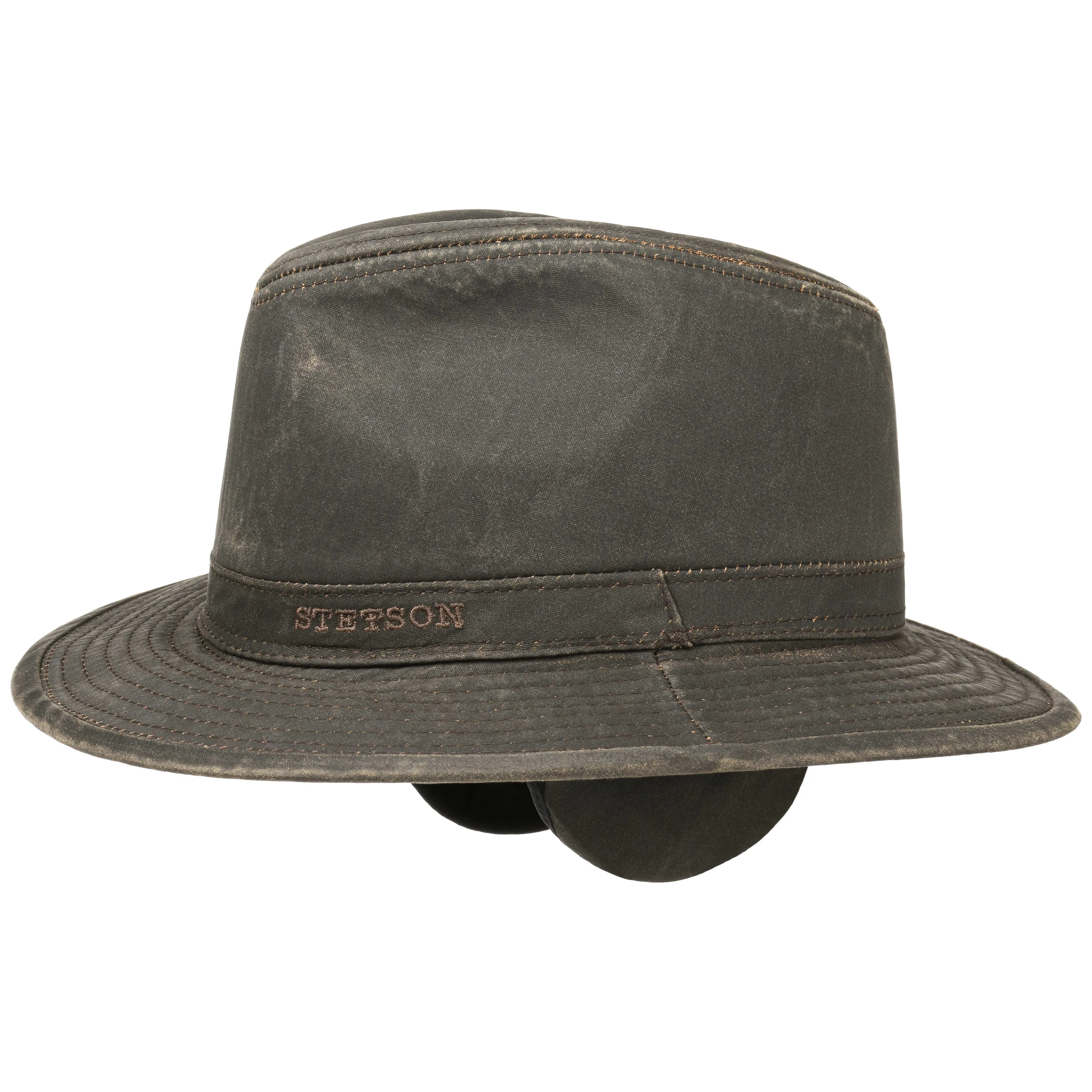 Stetson Cotton Traveller With Ear Flaps