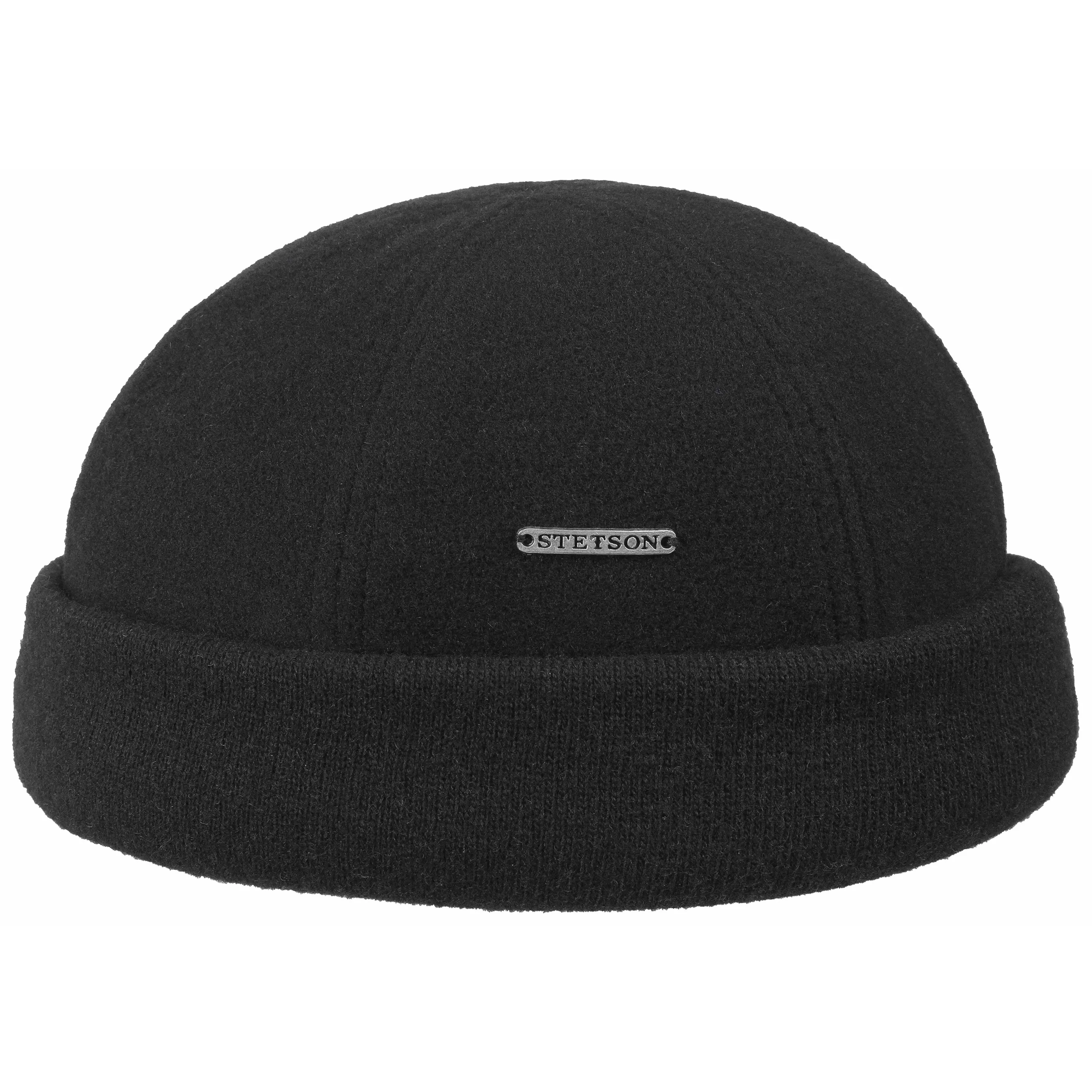 Stetson Docker Wool/Cashmere, Black
