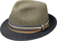 Stetson Licano Toyo Trilby Straw Hat Stetson Licano Toyo Trilby Straw Hat