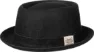 Stetson Men's Pork Pie Denim, Black