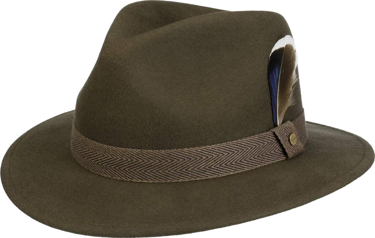 Stetson Men's Talivo Traveller Wool Hat, Serpent