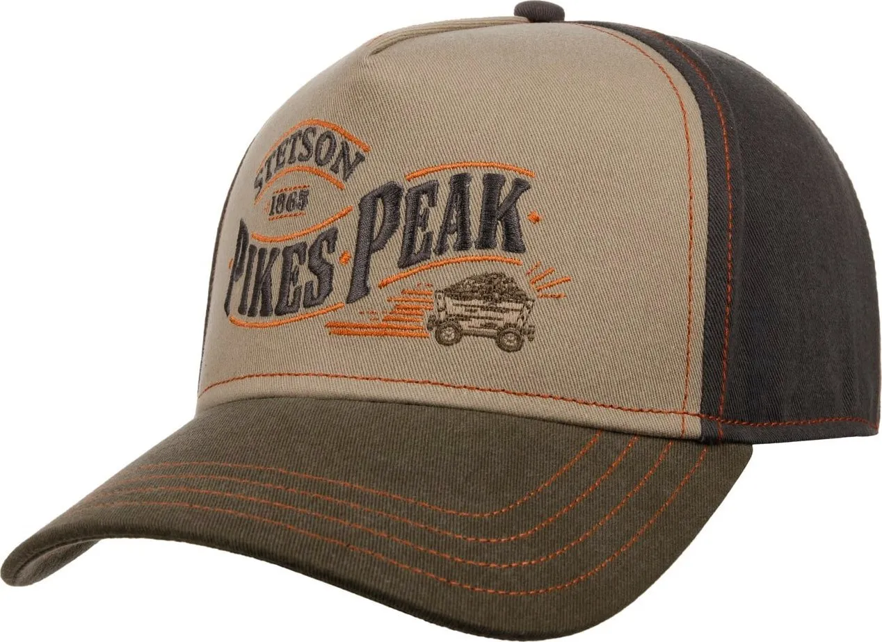 Stetson Pikes Peak Cap, Blue/olive
