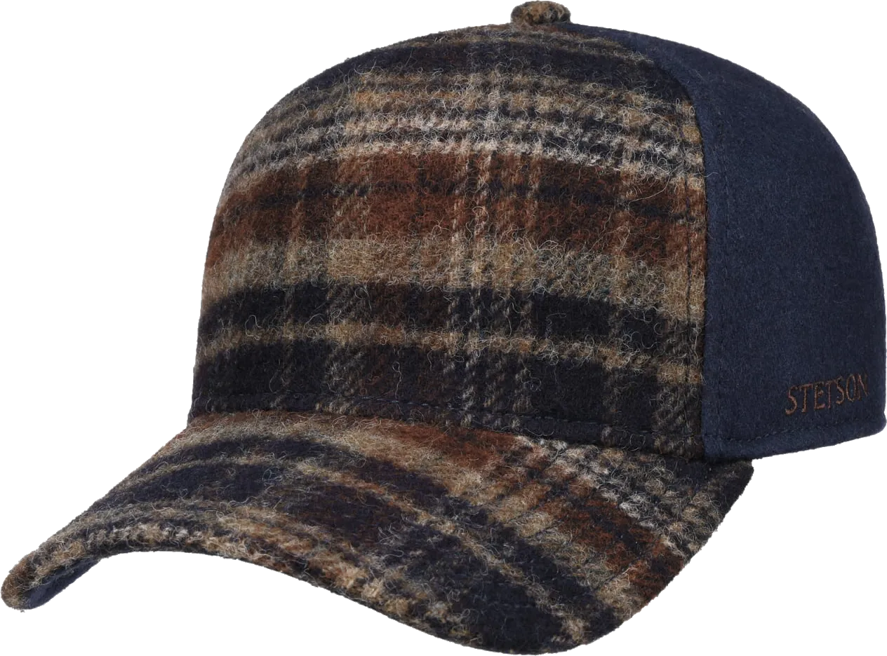 Stetson Wool Check Trucker Cap Stetson Wool Check Trucker Cap