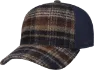 Stetson Wool Check Trucker Cap