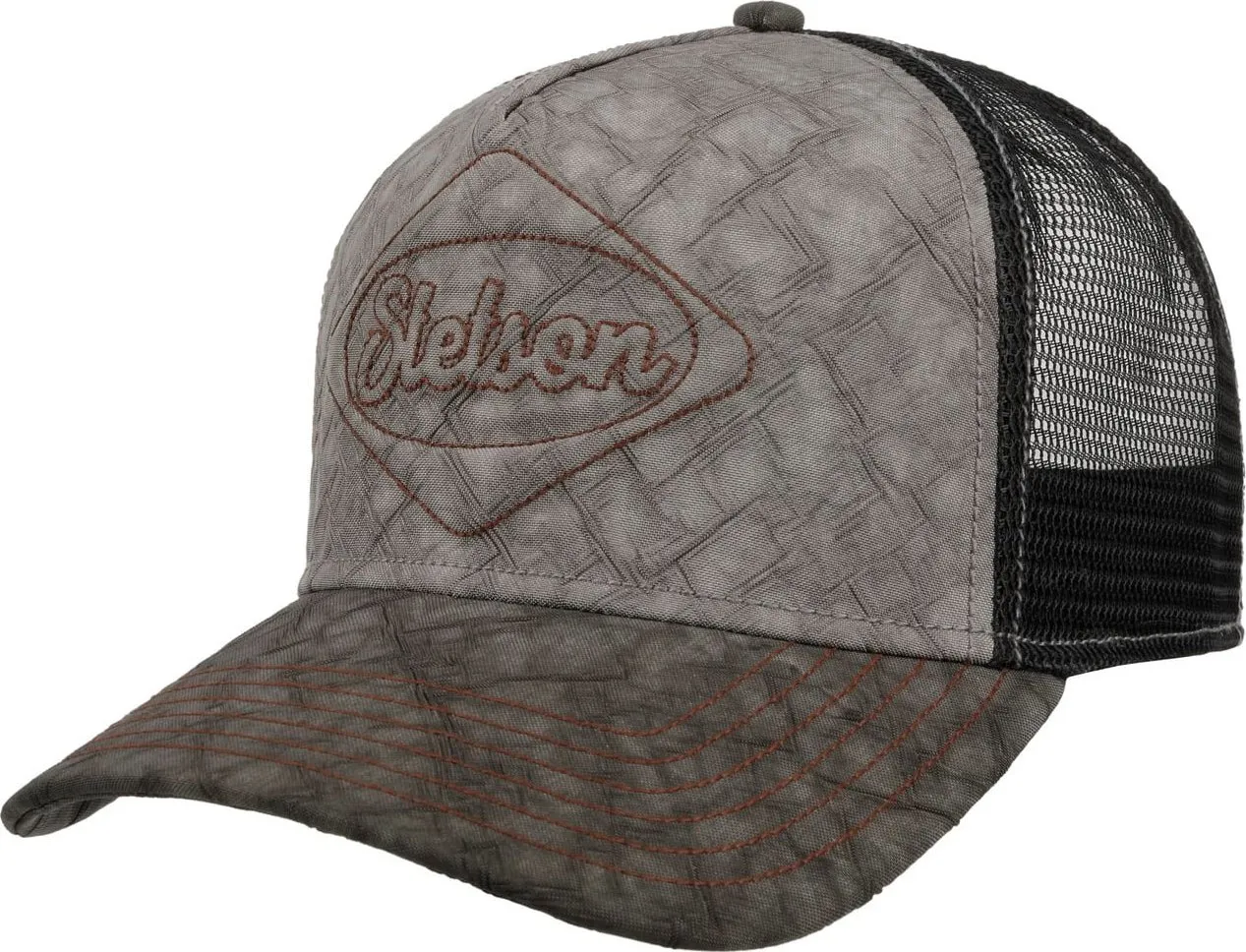 Stetson X Airpaq Trucker Cap, Grey