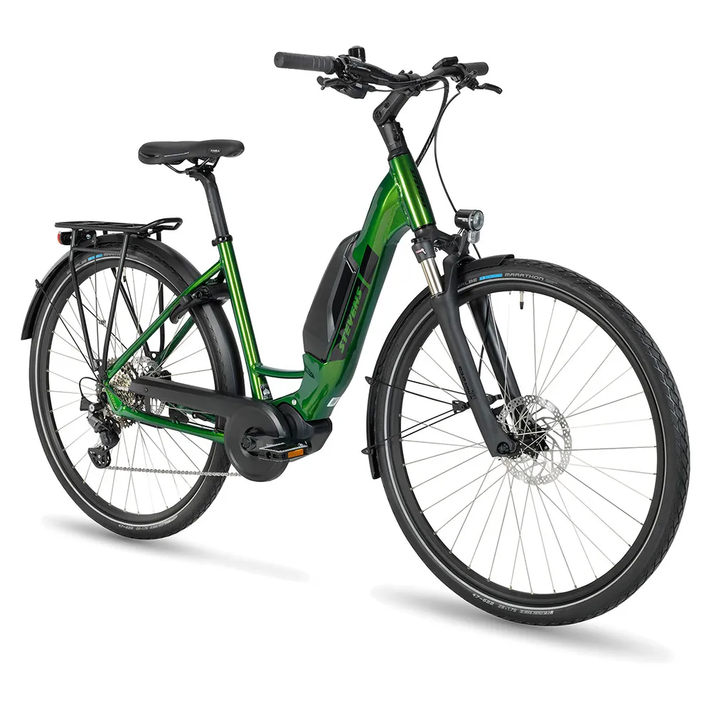 Stevens E-bormio Forma 2025 Elcykel, Metallic green, 56, 504Wh