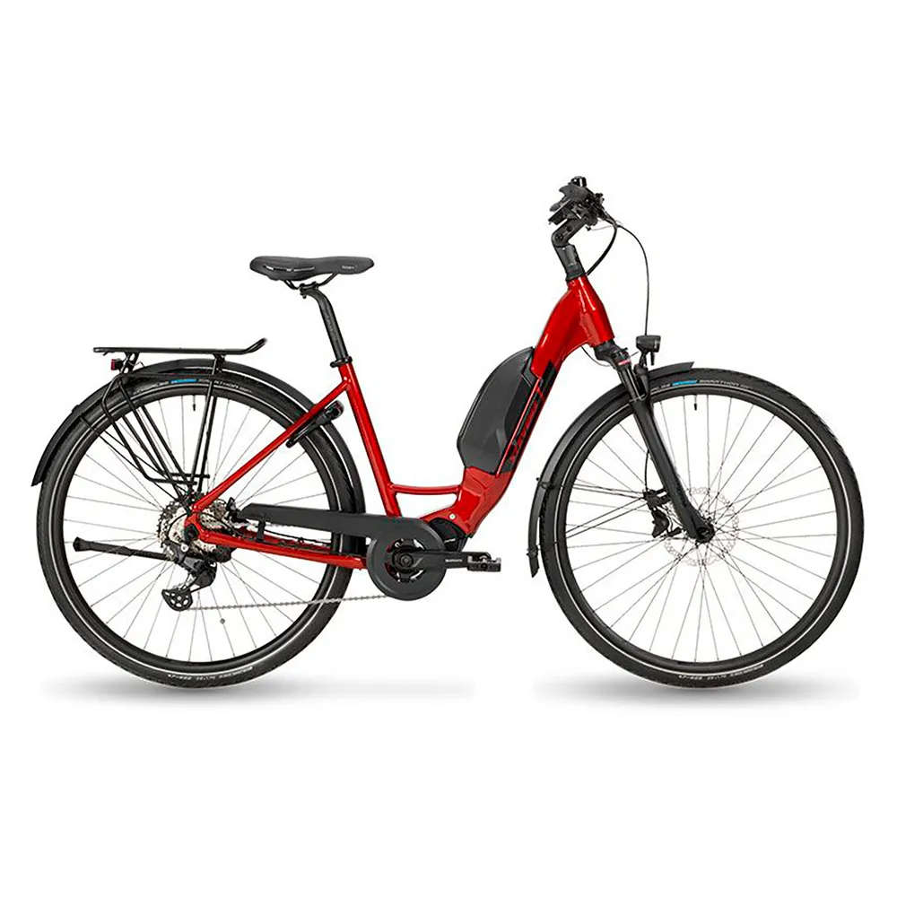 Stevens E-bormio Luxe Forma 2025 Elcykel, Metallic red, 52, 630Wh