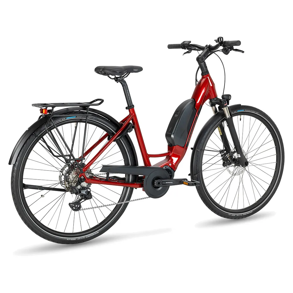 Stevens E-bormio Luxe Forma 2025 Elcykel, Metallic red, 52, 630Wh