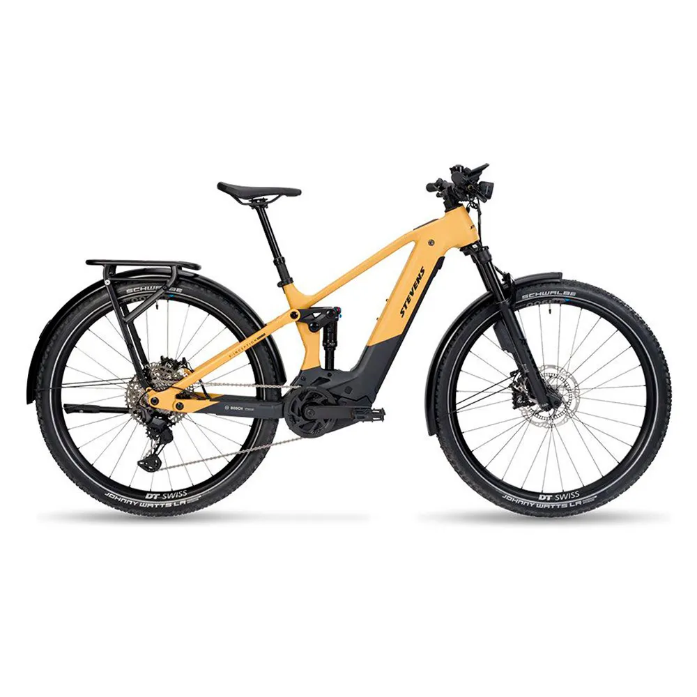 Stevens E-inception Tr 8.8.1 Feq Deore Xt 2025 Elcykel, Ochre, One Size, 800Wh