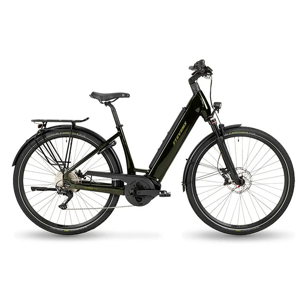 Stevens E-triton 7.6.1 Forma Deore 2023 Elcykel, Deep green, 46, 625Wh