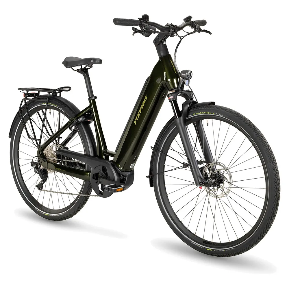 Stevens E-triton 7.6.1 Forma Deore 2023 Elcykel, Deep green, 46, 625Wh