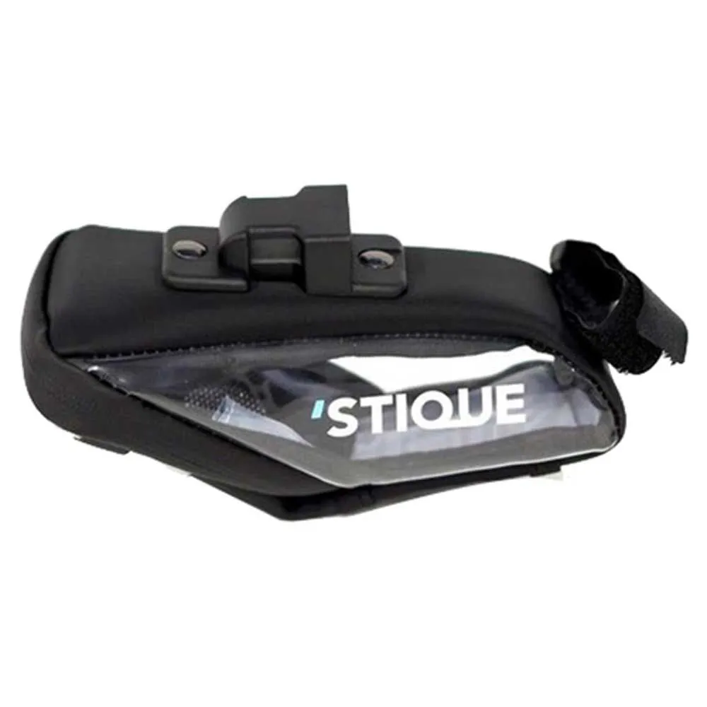 Stique Saddleguard 500ml Sadeltaske, Grey / white, One Size