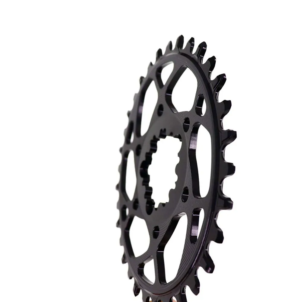 Stone Direct Mount Sram Mtb 3 Offset Ovalt Kedjehjul, Black, 30t